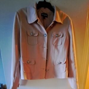 Karl Lagerfeld Blush Blazer Sz 14